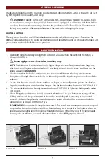 Preview for 2 page of Hydrofarm Phantom PARsource 50 Series Manual