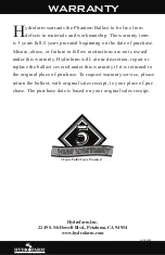 Preview for 8 page of Hydrofarm Phantom PHE1THD Instruction Manual