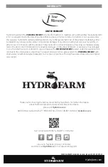 Предварительный просмотр 12 страницы Hydrofarm VGS300 User Manual