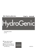 Предварительный просмотр 1 страницы HydroGenic A P18 User Manual