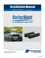 Предварительный просмотр 1 страницы HydroHoist HarborHoist HH-4400 Installation Manual