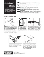 Предварительный просмотр 1 страницы Hydrolevel Company CycleGard CG450 Series Manual
