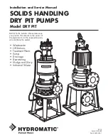 Preview for 1 page of Hydromatic DRY PIT Installation And Service Manual