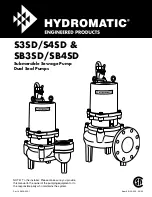 Hydromatic S3SD Manual preview