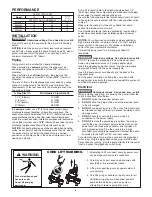 Preview for 2 page of Hydromatic SKV40 Installation And Operation Manual And Parts