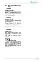 Preview for 32 page of HydroMatik FlexLine FLE05 Manual