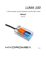 HYDROMEA LUMA 100 Manual preview