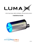 HYDROMEA Luma X Installation Manual preview