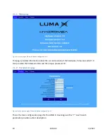 Preview for 10 page of HYDROMEA Luma X Manual