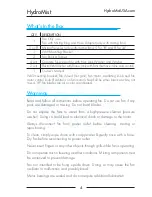 Preview for 4 page of HydroMist F10-01-006 Owner'S Manual