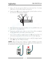 Предварительный просмотр 6 страницы HydroMist F10-01-006 Owner'S Manual