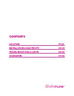Preview for 3 page of Hydropath HydroFLOW HS40 User Manual