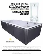 Preview for 1 page of Hydropool 17fX AquaTrainer Installation Manual