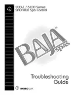 HydroQuip Baja Sportub ECO-5/6100 Series Troubleshooting Manual preview