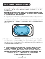 Preview for 14 page of HydroQuip Pure Heat PH101-10UP Installation Instructions Manual