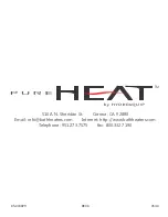 Preview for 20 page of HydroQuip Pure Heat PH101-10UP Installation Instructions Manual