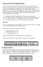 Preview for 3 page of HydroQuip Silent Aire Series Installation & Owner'S Manual