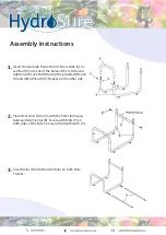 Preview for 3 page of HydroSure 100205202 Assembly Instructions Manual