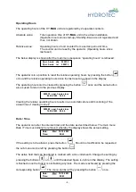 Preview for 8 page of Hydrotec HY-MAG DN100 Operating Instructions Manual