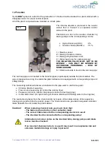 Предварительный просмотр 16 страницы Hydrotec HydroDOS HD550G Operation And Maintenance Manual