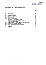 Preview for 4 page of Hydrotec HYDROION VAD 125-CS 1 Operating And Maintenance Manual