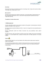 Preview for 14 page of Hydrotec HYDROION VAD 125-CS 1 Operating And Maintenance Manual