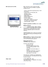 Preview for 21 page of Hydrotec HYDROION VAD 125-CS 1 Operating And Maintenance Manual