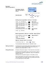 Preview for 65 page of Hydrotec HYDROION VAD 125-CS 1 Operating And Maintenance Manual