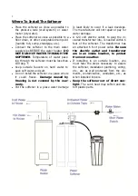 Предварительный просмотр 5 страницы Hydrotech 89 HIMTLC Series Owner'S Manual