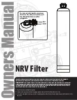 Предварительный просмотр 1 страницы Hydrotech NRV Series Owner'S Manual