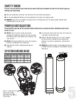 Предварительный просмотр 5 страницы Hydrotech NRV Series Owner'S Manual