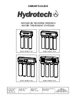 Hydrotech SERIES 12301 Owner'S Manual preview
