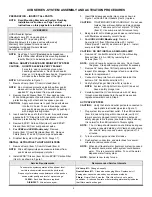 Preview for 6 page of Hydrotech UV A/O-1 Installation Manual & Owner'S Manual