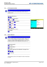 Предварительный просмотр 18 страницы Hydrotechnik MultiSystem 5060 Operating Instructions Manual