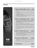 Предварительный просмотр 5 страницы HydroTherm KN SERIES Control Manual