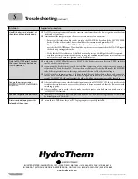 Предварительный просмотр 32 страницы HydroTherm KN SERIES Control Manual