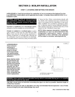 Предварительный просмотр 5 страницы HydroTherm VGA-175B Installation, Operation And Maintenance Manual