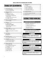 Preview for 2 page of HydroTherm VGX 288 Installation And Operation Instructions Manual