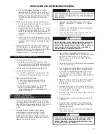 Preview for 21 page of HydroTherm VGX 288 Installation And Operation Instructions Manual