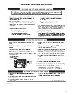 Preview for 23 page of HydroTherm VGX 288 Installation And Operation Instructions Manual