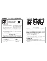 Preview for 3 page of HydroTools 8940H Operating Instructions Manual