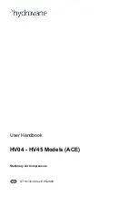 Hydrovane HB18 User Handbook Manual preview