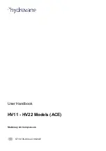 Hydrovane HV11 User Handbook Manual предпросмотр