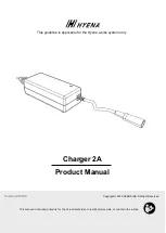 Hyena Charger 2A Product Manual предпросмотр