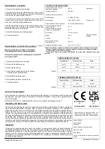 Предварительный просмотр 4 страницы hyfire HFW-MA-05 Instructions