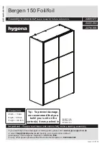 hygena 227/6306 Assembly Instructions Manual preview