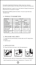 Предварительный просмотр 3 страницы Hygger HG-969 User Manual