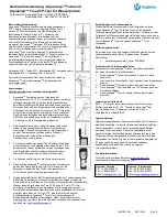 Preview for 8 page of Hygiena AQ-100FX Directions For Use Manual