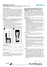 Hygiena PCD4000 Instruction Manual preview