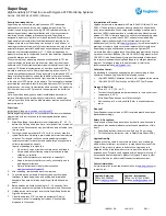 Preview for 1 page of Hygiena SuperSnap SUS3000 Manual